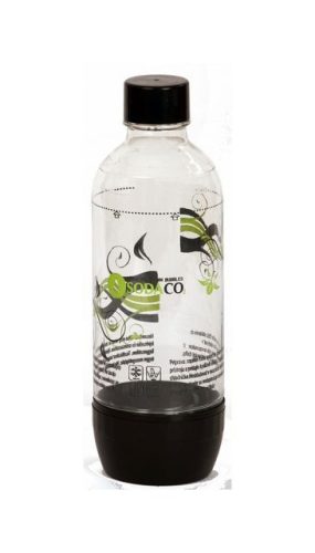 Sodaco Szénsavasító palack Basic / Royal / Delfin szódagépekhez, 1L, fekete (579069)