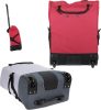 Punta 10183-0300 gurulós táska, bevásárlókocsi, klasszik, piros
