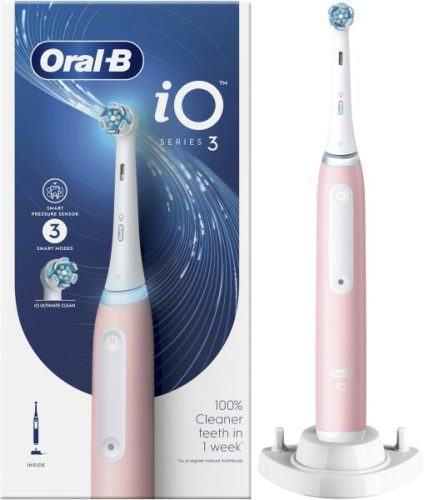 Oral-B iO Series 3 elektromos fogkefe rózsaszín(iOG3.1a6.0)