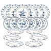 Tognana ON070186128 Olimpia New Blue Loira porcelán étkészlet, 18 részes