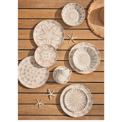 Tognana MC070186133 Mallorca Madison porcelán étkészlet, 18 részes