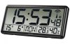 Hama 186352 JUMBO fali óra, rádióvezérelt, hőmérő, elemes (4xAA)