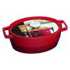 PYREX SC5AC29/6241 Slowcook öntöttvas sütőtál, ovális, 29 cm, 3,8 liter