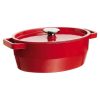 PYREX SC5AC29/6241 Slowcook öntöttvas sütőtál, ovális, 29 cm, 3,8 liter