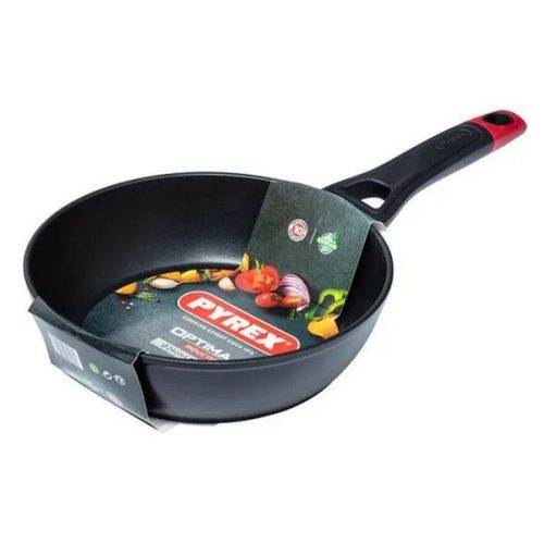 PYREX 203251 Optima Plusz bevonatos mély szeletsütő, serpenyő 24cm, Indukciós
