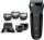 Braun Series 3 Shave&Style 300BT fekete elektromos borotva