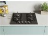 Candy CVG6BR4WPB beépíthető gáz főzőlap, 60cm, fekete