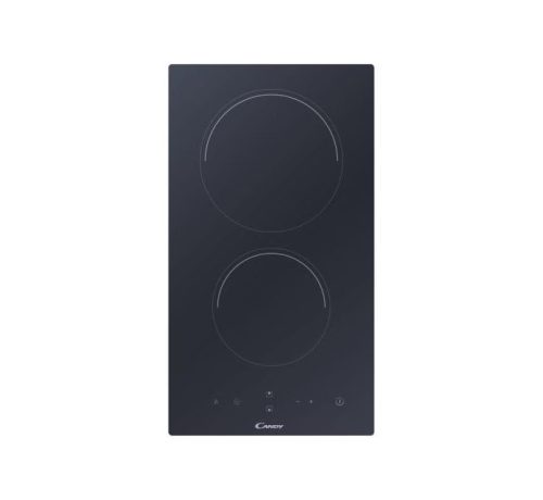Candy CDH30 beépíthető főzőlap, kerámia, Domino, 2 zóna, 3kW, fekete