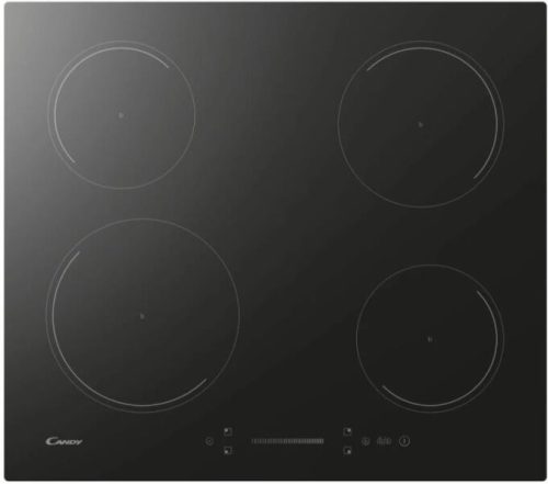 Candy CI642SCBB Essenza beépíthető főzőlap, indukciós, 4 zóna, 6.5kW, fekete