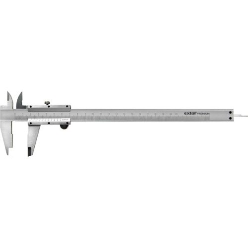 Extol Premium 3422 tolómérő INOX (mélységmérővel) , 0,05×200mm