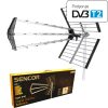 Sencor SDA 640 kültéri antenna, DVB-T/T2, 0-120km, LTE/4G szűrő