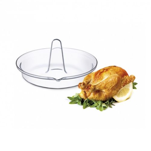 SIMAX 401023 csirke sütő, hőálló üveg, kerek 24x13cm