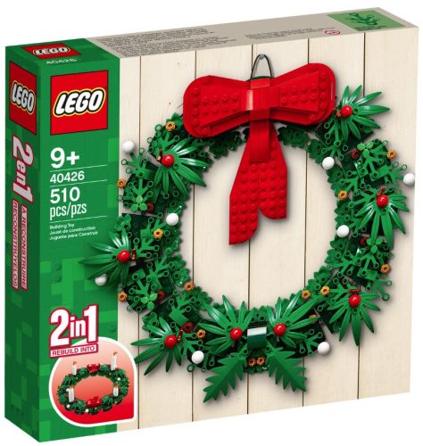 Lego Exclusive - 2 az 1-ben karácsonyi koszorú (40426)