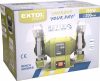 Extol 410130 Kettős köszörűgép, 350W