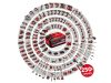 Einhell 4514220 TE-CD 18/2 Li-i +22 akkumulátoros ütvefúró-csavarozó szett, 18V/2,5 Ah, 44 Nm