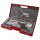Fortum 4700011 dugókulcs készlet, 1/2", 1/4", 60db, 61CrV5, mattkróm