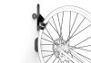 Meliconi MyBike fali kerékpár tartó konzol kerékfüggesztéssel, 30kg, fekete