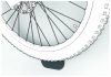 Meliconi MyBike fali kerékpár tartó konzol pedálfüggesztéssel, 30kg, fekete