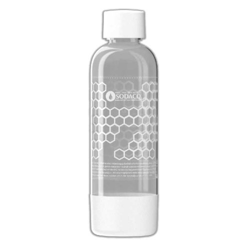 Sodaco Szénsavasító palack King szódagépekhez, Bajonett záras, 1L, fehér (500472)