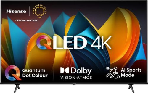 Hisense 55E7NQPRO 4K UHD Smart QLED televízió, 400cd/m2, 144Hz, 4000:1, 6ms, 55" (139cm)