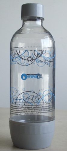 Sodaco Szénsavasító palack Basic / Royal / Delfin szódagépekhez, 1L, szürke (579052)