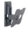 Meliconi Flatstyle FTR100 TV fali konzol, 14"-25", VESA 100x100, dönthető, 20kg, fekete (580454)