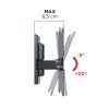 Meliconi Flatstyle FTR200 TV fali konzol, 26"-45", VESA 200x200, dönthető, 30kg, fekete (580455)