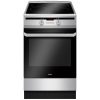 Amica 56281 szabadonálló indukciós tűzhely, 50cm, 62liter, 10.3kW, 9fokozat, légkeverés, inox