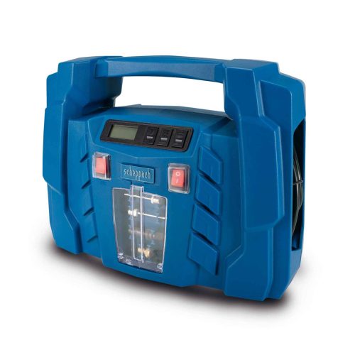 Scheppach Air Force 5 olajmentes táskakompresszor, 8bar, 12/230V (5906142901)