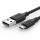 Ugreen USB-Micro USB kábel, QC 3.0, 2,4A. 1,5 méter, fekete (60137)