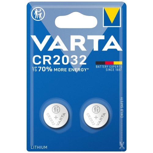 Varta 6032101402 CR2032 lítium gombelem 2db/bliszter