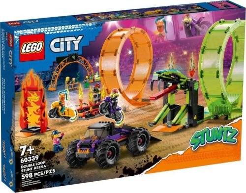 LEGO City - Stuntz: Kaszkadőr aréna dupla hurokkal (60339)