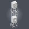 Meliconi MOVING TOWER mosógép, szárítógép összeépítő keret (TorreStyle L60 + Base Wash EVO) (656147)