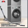 Meliconi MOVING TOWER mosógép, szárítógép összeépítő keret (TorreStyle L60 + Base Wash EVO) (656147)
