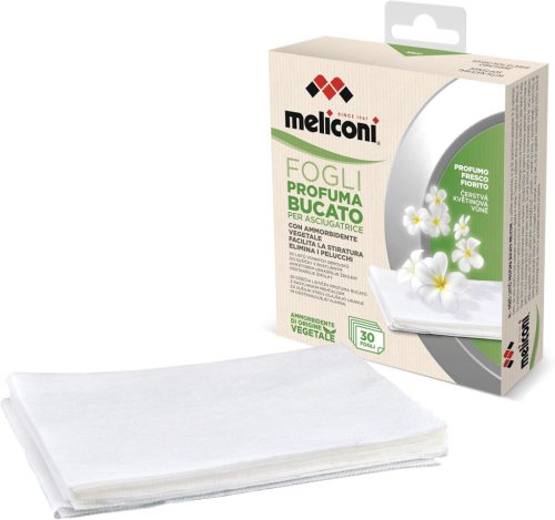 Meliconi szárítókendő növényi öblítővel 30db/csomag (656166)