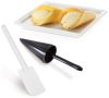Trisa 734070 Ostyasütő, Sajtostallér sütő, 1000W, fehér, 4 minta, 7 recept, Tapadásmentes felület