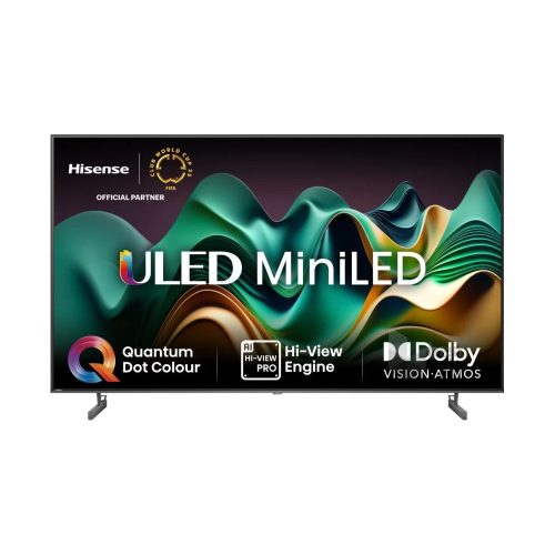 Hisense 75U6NQ 4K UHD Smart ULED Mini LED televízió, 500cd/m2, 60Hz, 2500:1, 8ms, 75" (189cm)