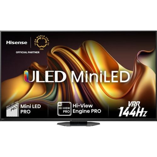 Hisense 75U8NQ 4K UHD Smart ULED Mini LED televízió, 3000cd/m2, 120Hz, 1600:1, 8ms, 75" (189cm)