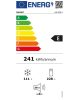 Indesit LI8 S2E X alulfagyasztós hűtőszekrény, 228/111l, ezüst