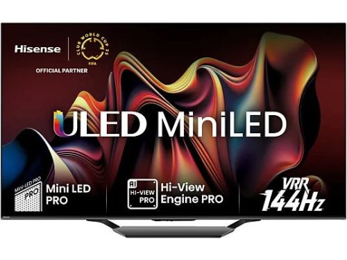 Hisense 85U7NQ 4K UHD Smart ULED Mini LED televízió, 1500cd/m2, 60Hz, 5000:1, 85" (215cm)