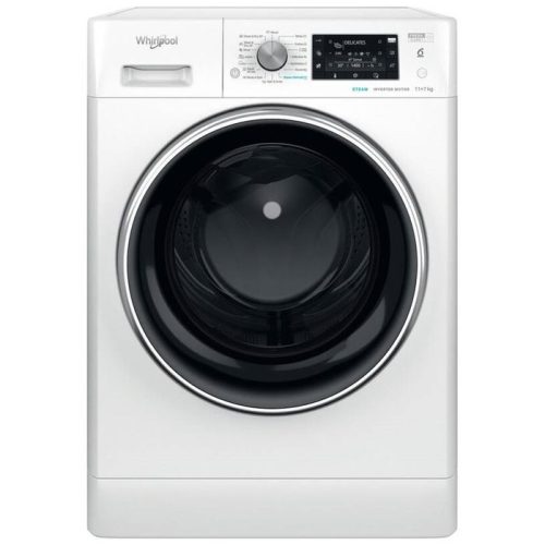 Whirlpool FFWDD 1176258 BCV EE elöltöltős mosó-szárítógép, 11 kg, 1551 rpm, fehér