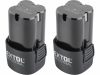 Extol Industrial 8791580 Akkus metszőolló és ágvágó 16V, Li-Ion, 2 db akku: 2000 mAh