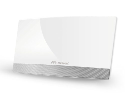 Meliconi AT 55 R1 szobaantenna erősítővel, DVB-T/T2, 55dB, 5G szűrő, fehér (881017)