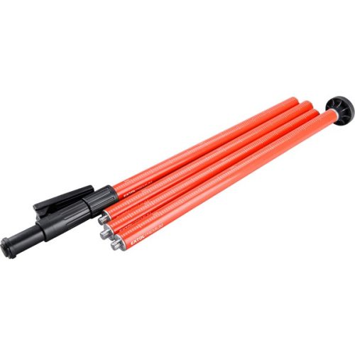 Extol Premium 8823906 teleszkópos rúdállvány, ALU, állítható magasság: 590-3000mm, 5/8"-1/4" menetes csatlakozó, lézeres vízszintezőhöz