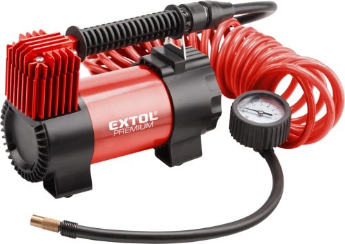 Extol Premium 8864001 olajmentes légkompresszor, 12 V, 10,3 Bar, 35 liter / perc