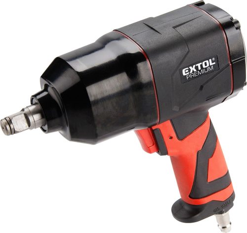 Extol Premium 8865011 légkulcs, 340 Nm, 7400 RPM, 113 liter / perc, 6,2 Bar, tömlőcsatlakozó