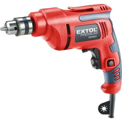 Extol 8890001 Premium fúrógép 450W, 0-2800 ford/perc, kulcsos tokmány, 1,0-10mm, 1,6 kg