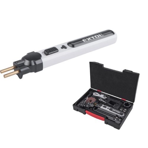 Extol Premium 8891504 akkus polisztirolvágó, huzalos 4V, 2000 mAh Li-ion akku