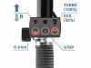 Extol Premium 8891590 Akkus Talicska, 40V, 1db Akku, 1db Töltő, 6000Mah, 150 Kg, Kefementes Motor