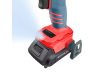Extol 8891814 Premium akkus ütvecsavarozó, Share20V, szénkefementes, 1/4" hatszög, Li-ion; 20V akku: 2 Ah, töltő, 230 Nm